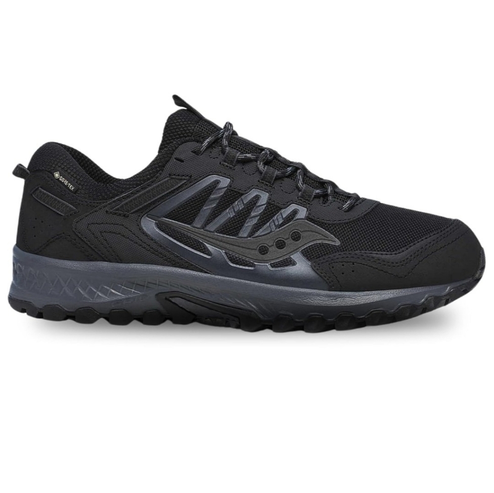 Saucony Grid Peak Gore-Tex Black S70849-1 Size 8